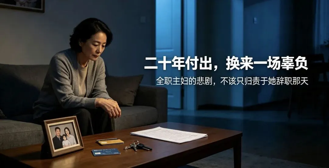 券商中层辞职顾家20年,患癌卧床时,丈夫伪造结婚证和别人试管生子