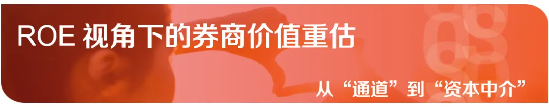 【东方非银·重磅深度】ROE视角下的券商价值重估