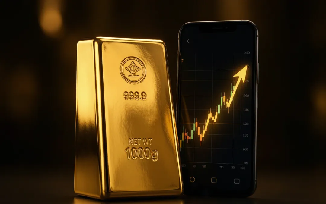 金价一夜破4500,普通人怎么用港卡+券商＂碰＂黄金?这5个坑先看清