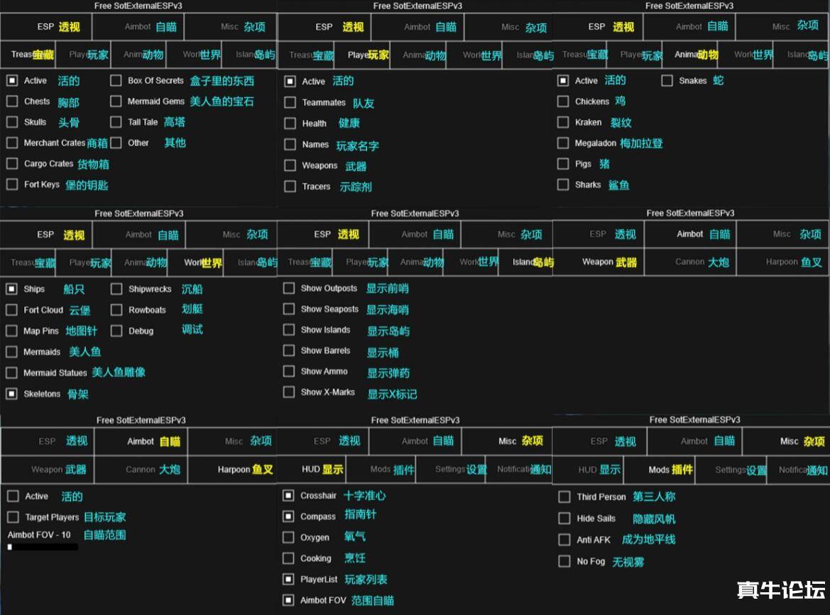 盗贼之海外部透视 v3.3.9