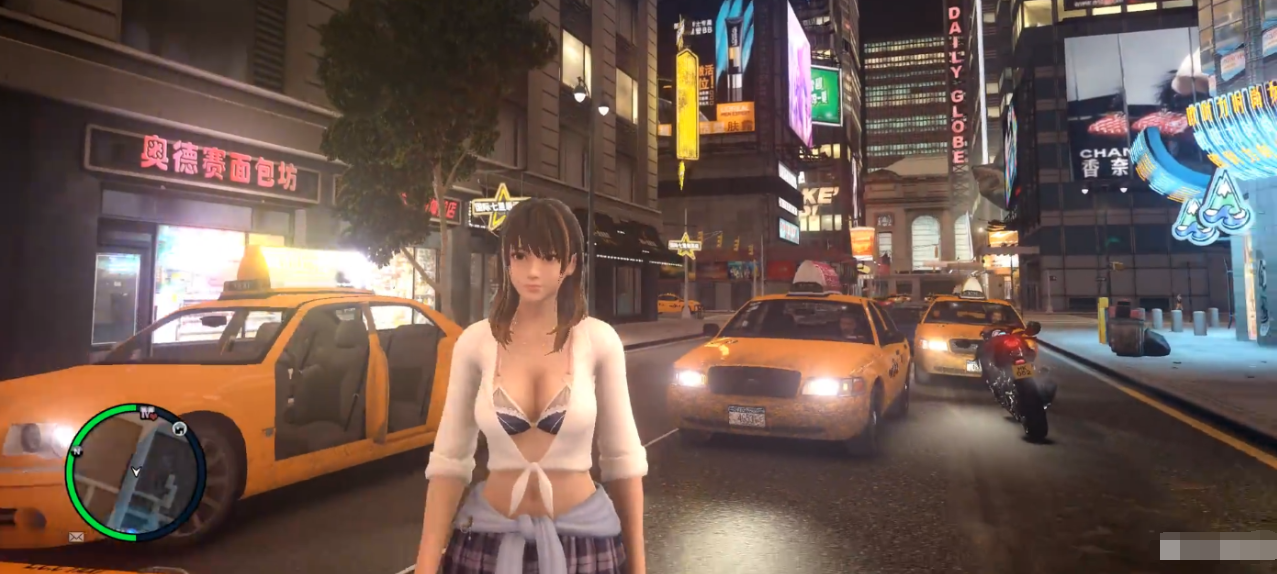 GTA4最强光影ICE3.0+ENB极致画质+4K材质包+生或死性感美女MOD