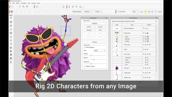 Cartoon Animator 4 Mac版下载-Cartoon Animator 4 for Mac(2D动画设计工具)下载 v4.41.2512官方版