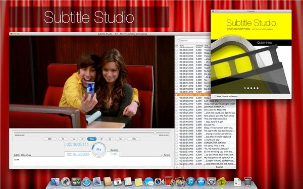 Subtitle Studio Mac最新版下载-Subtitle Studio for Mac视频字幕制作软件下载 v1.5.2