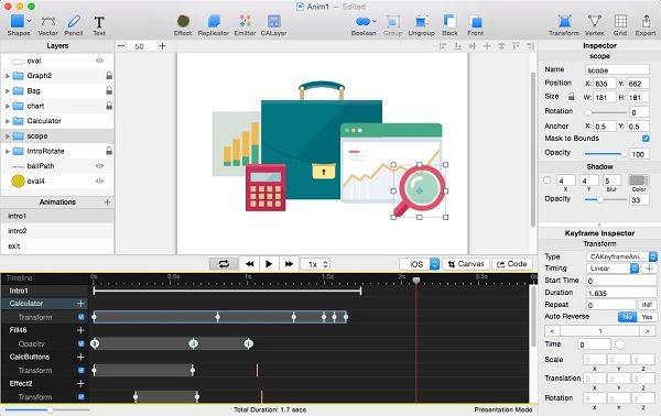 QuartzCode Mac版下载-QuartzCode for Mac版(动画制作工具)下载 v1.67.1官方版