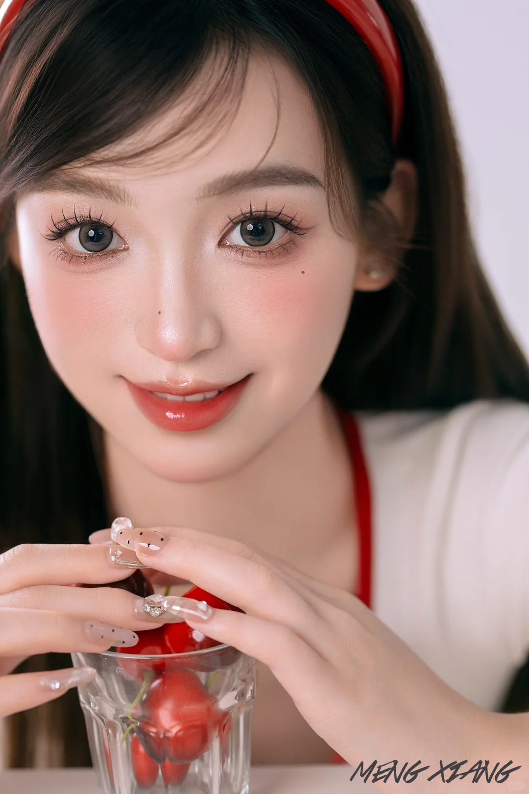 元气满满的夏日多巴胺樱桃女孩写真❣️