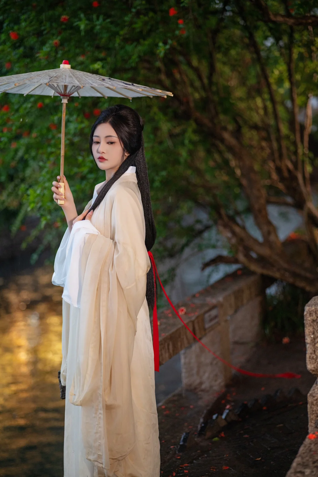让人第一眼就心动的清冷风汉服写真