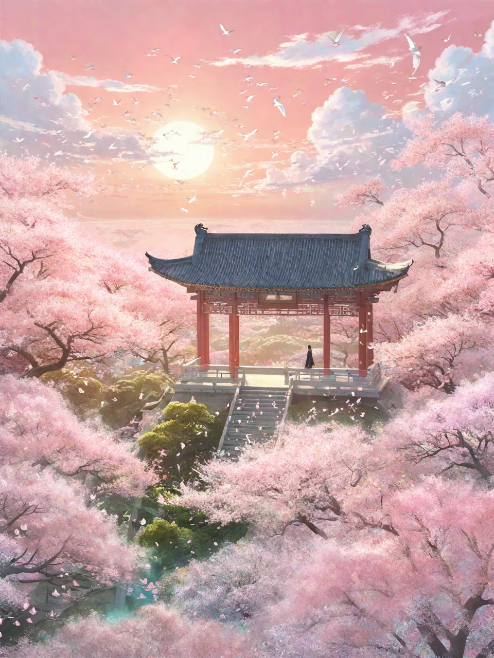 东方美学｜蕊间飞禁苑，鹤处舞伊川