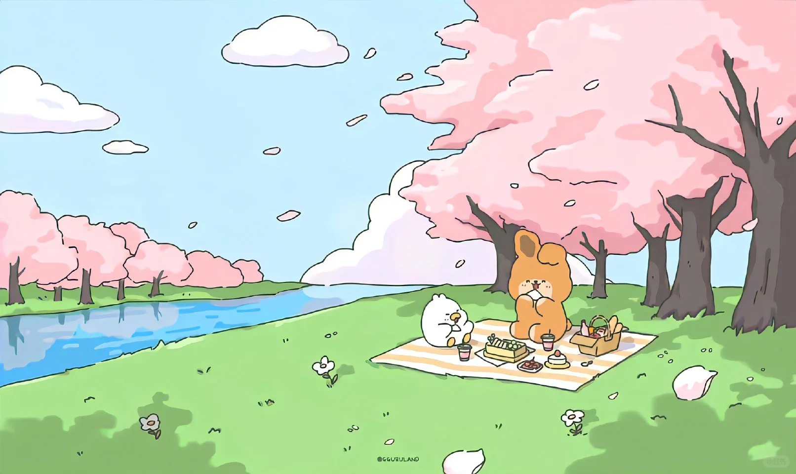 一期护眼壁纸🌴｜iPad壁纸