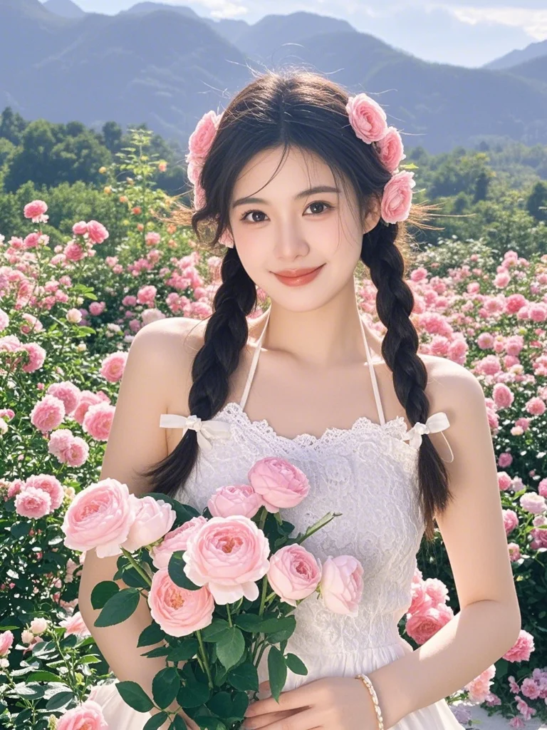 温柔甜美女孩头像‖Ai生图