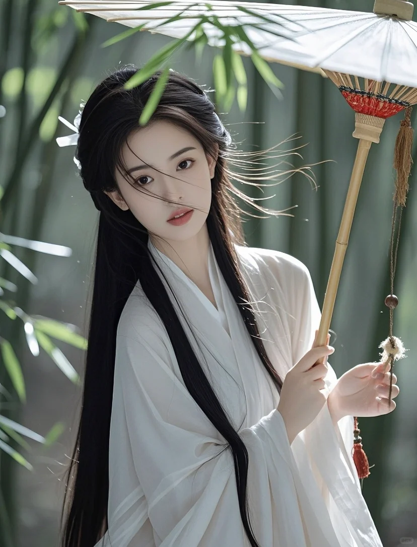 魏晋风｜白色素衣
