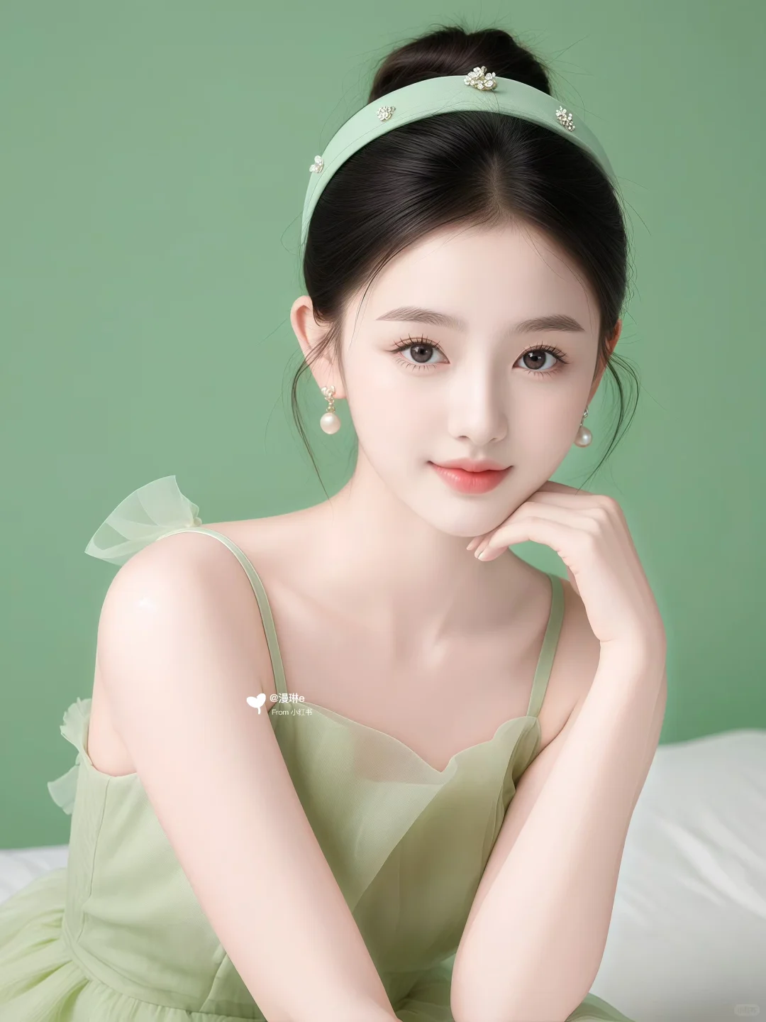 仙女风写真小清新「ai生成图」