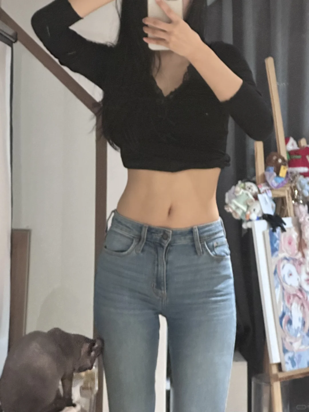 为什么突然就有腰线了