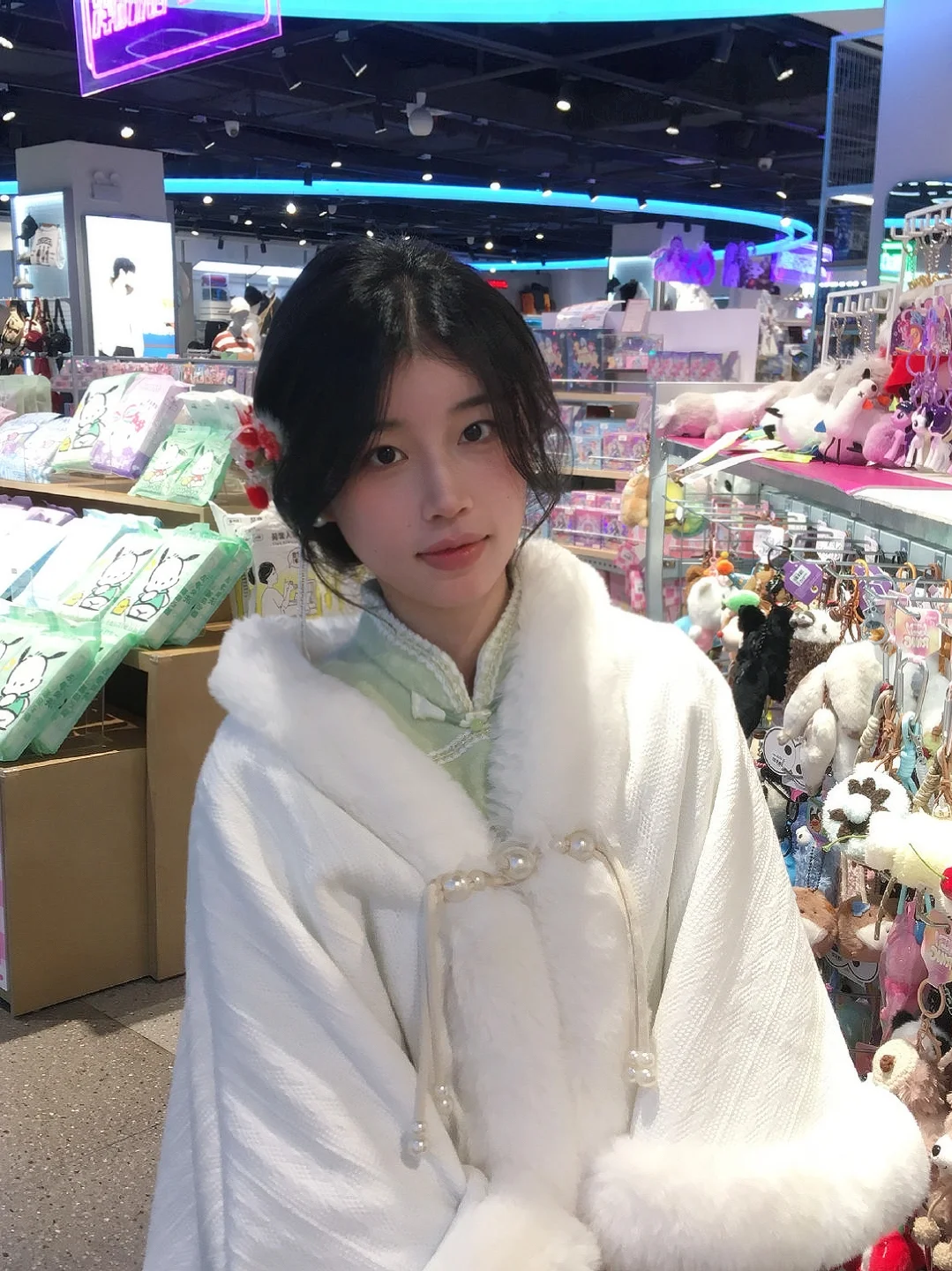 pdd旗袍安全下车~