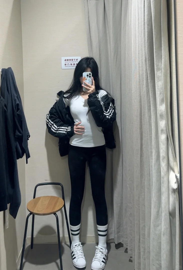 不愧是瑜伽裤