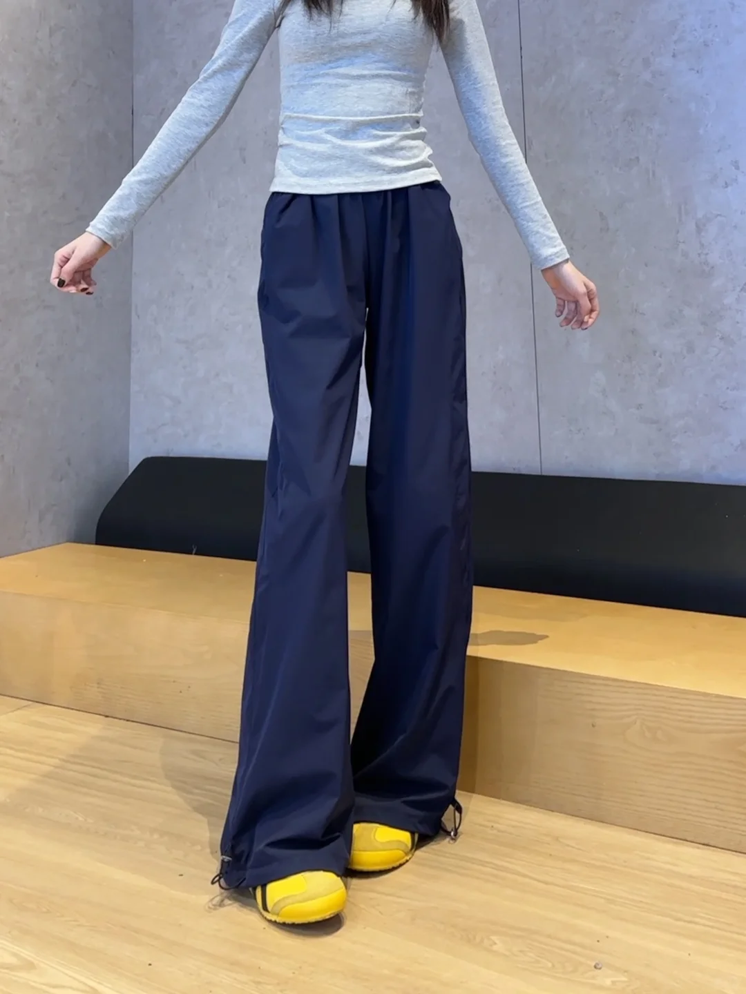 vocal😭这59💰藏青色工装裤👖好穿到飞起！！！