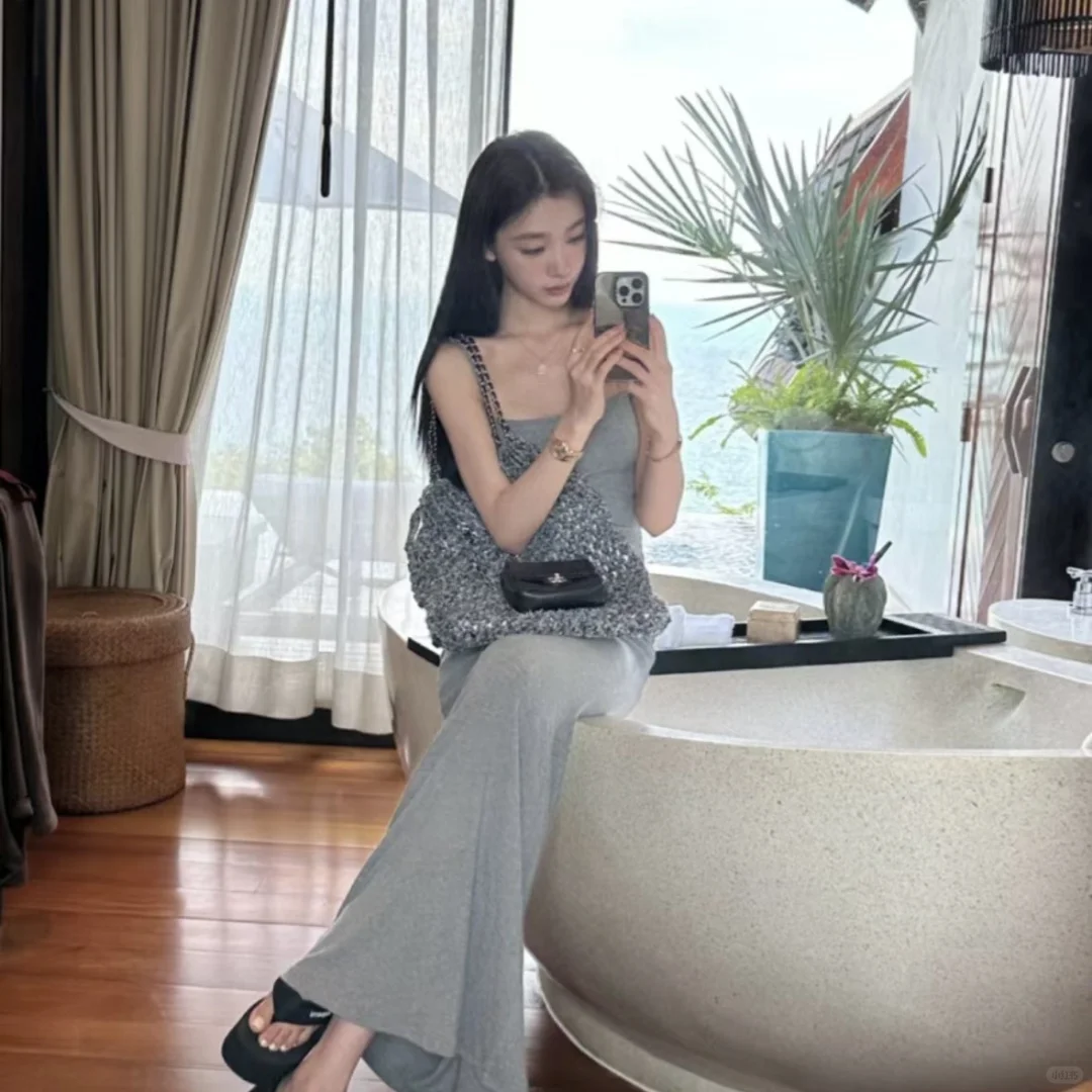 👗辣妹必备！高级感吊带裙💃