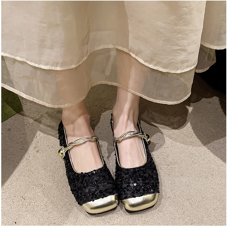 春季必备👞方头玛丽珍鞋