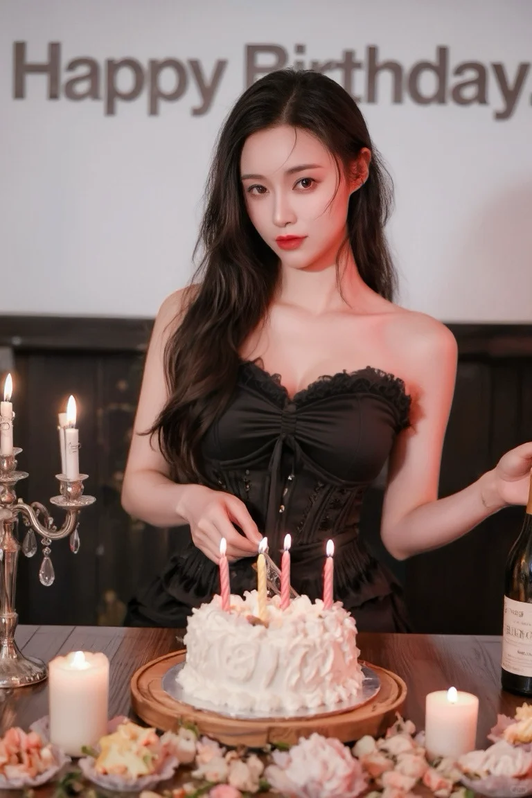 生日预制照2/女摄转摄影第六天