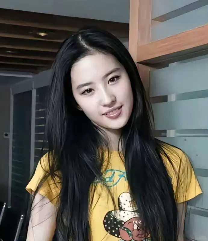 不需要P图的天然美女！
