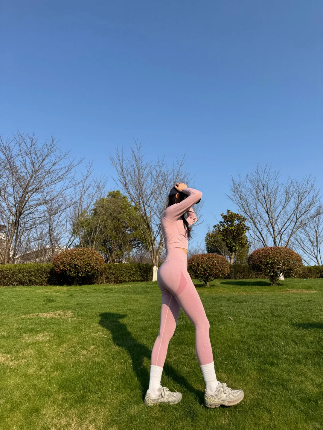瑜伽裤当秋衣秋裤穿了？还外穿了？