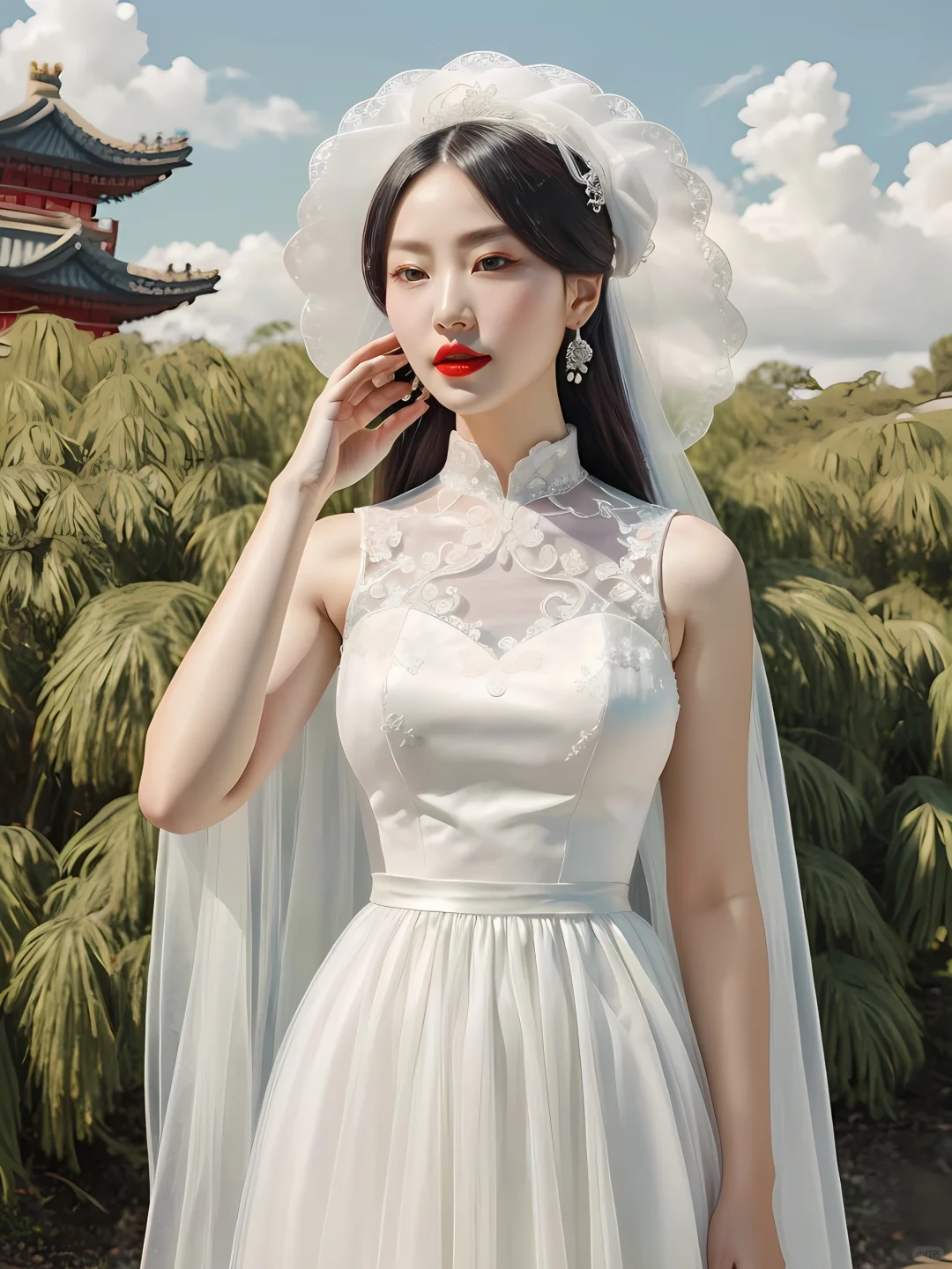 ai 美女图