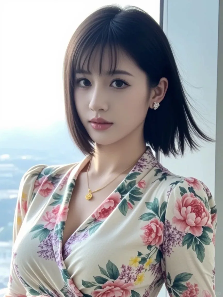 00后女大，高冷风格