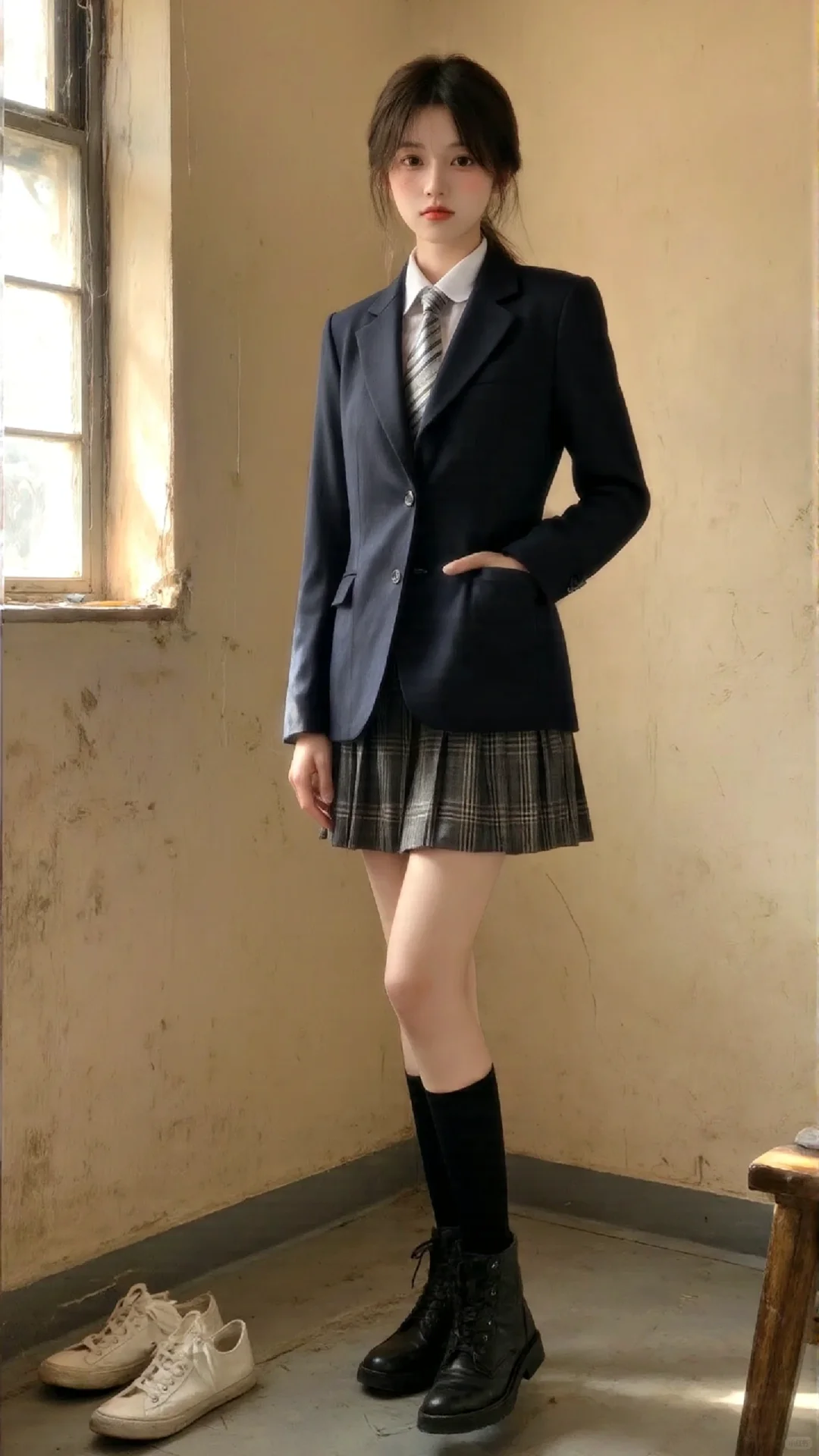 这是不是你梦中情人的校服？