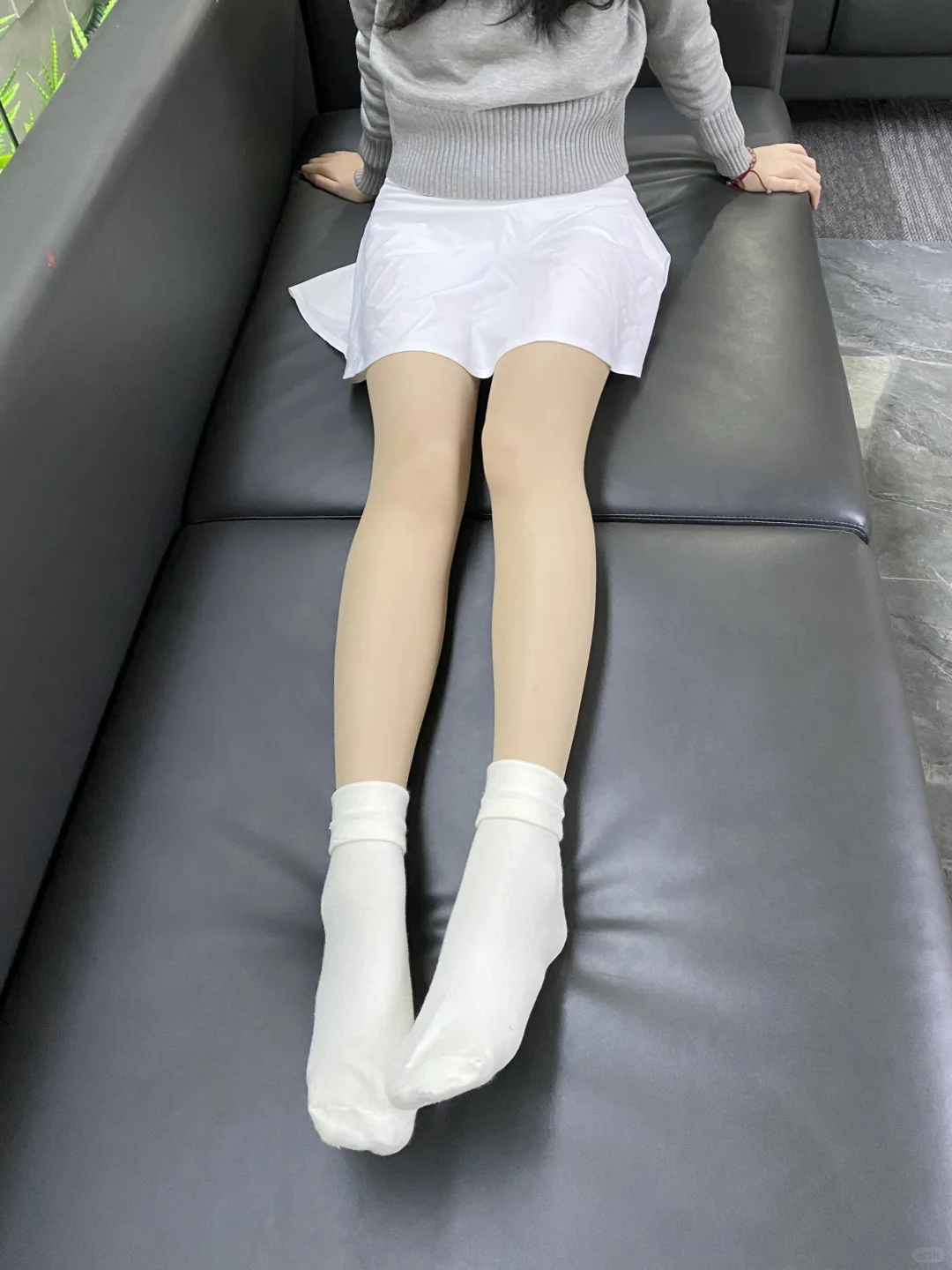 被美晕了✨来看会动的丝袜上身实况~