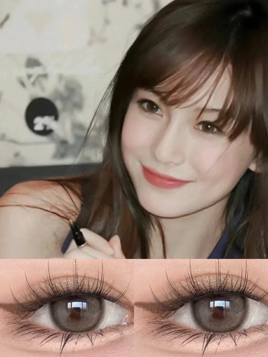 又泰又嗲又美丽！！baby嫩模时期眼珠子
