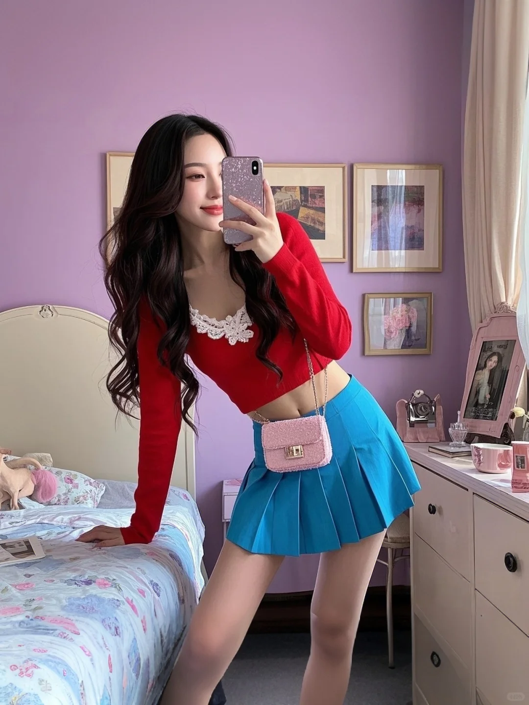 我可太爱这套了～好甜啊❤️