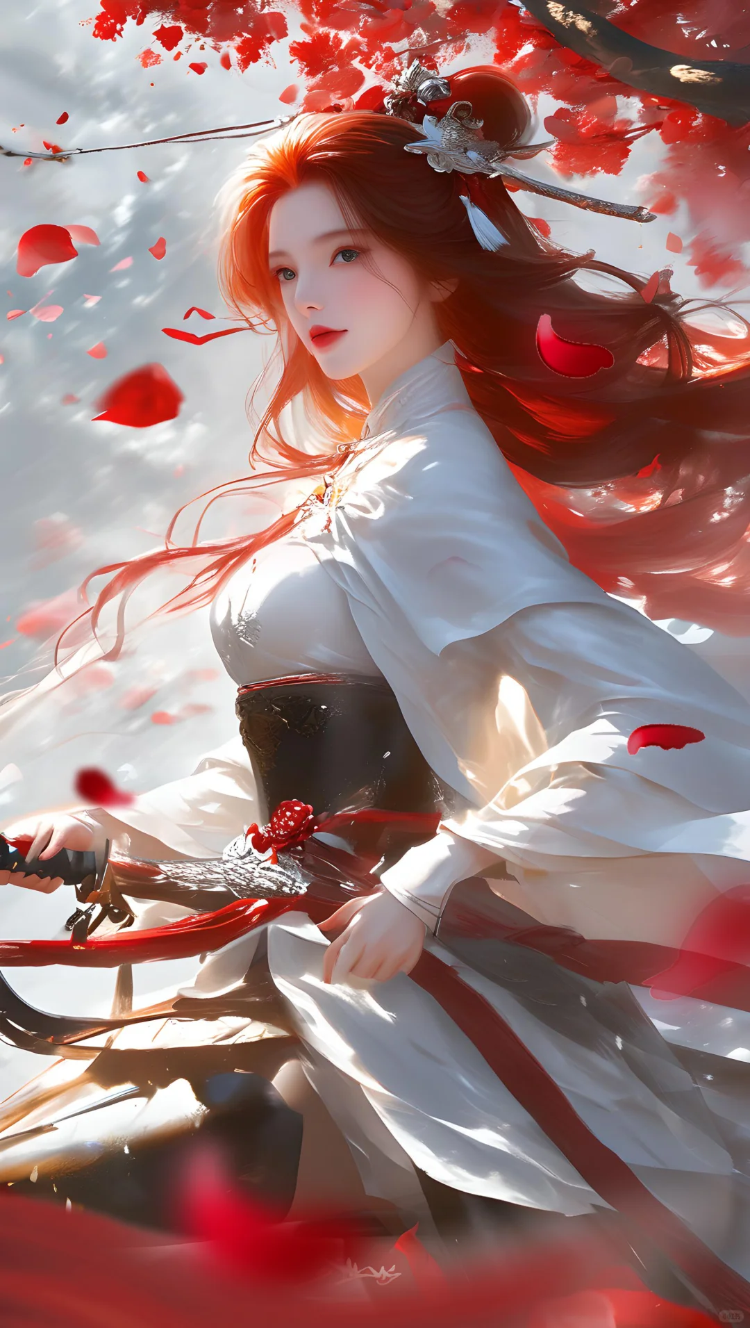 AI美女-女将军