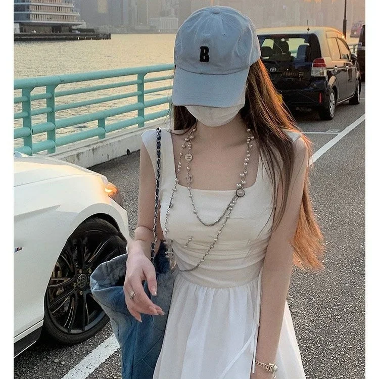 💃法式浪漫吊带裙，夏季必备！