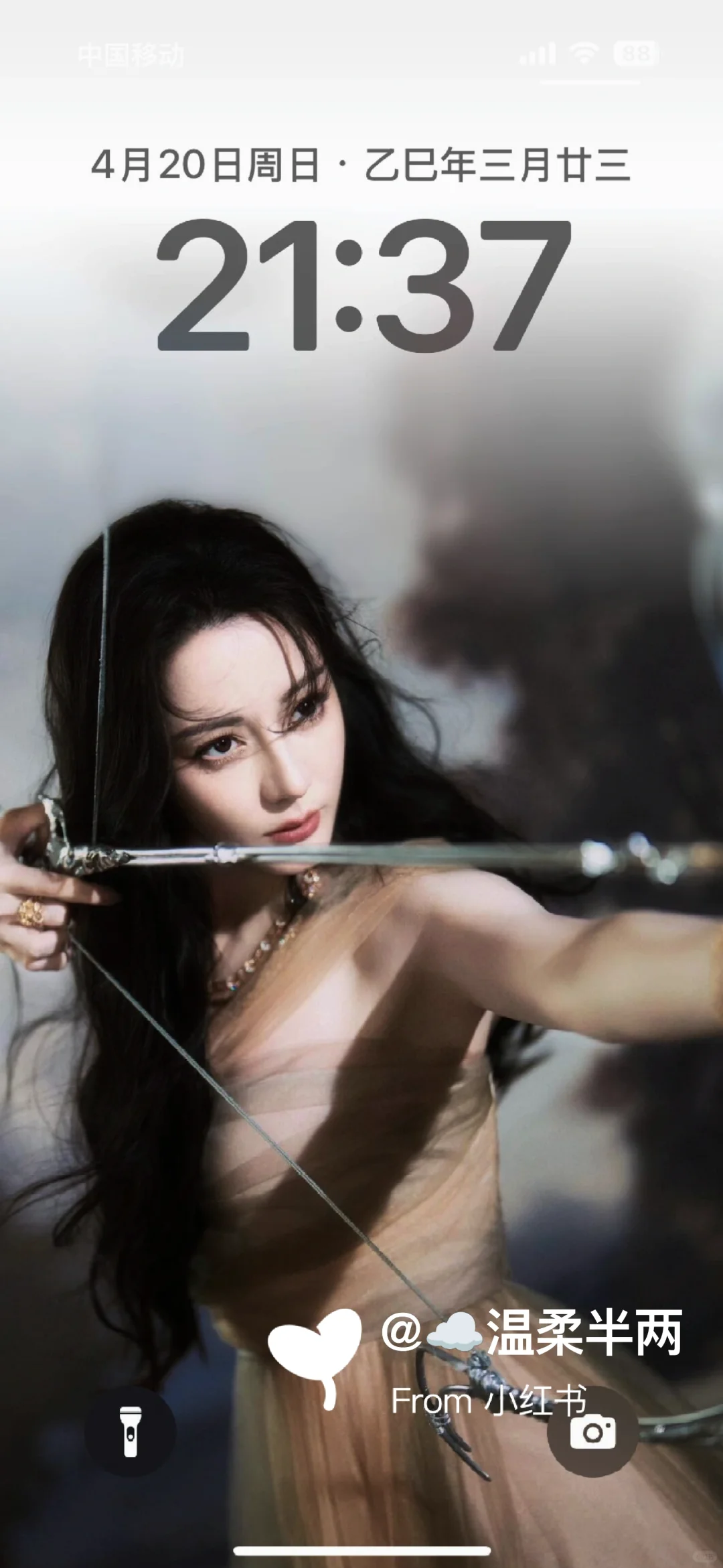 🏹被迪丽热巴这张图美到心巴上💓