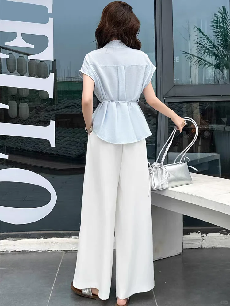 高级感时尚套装女2025夏季新款洋气质减龄短