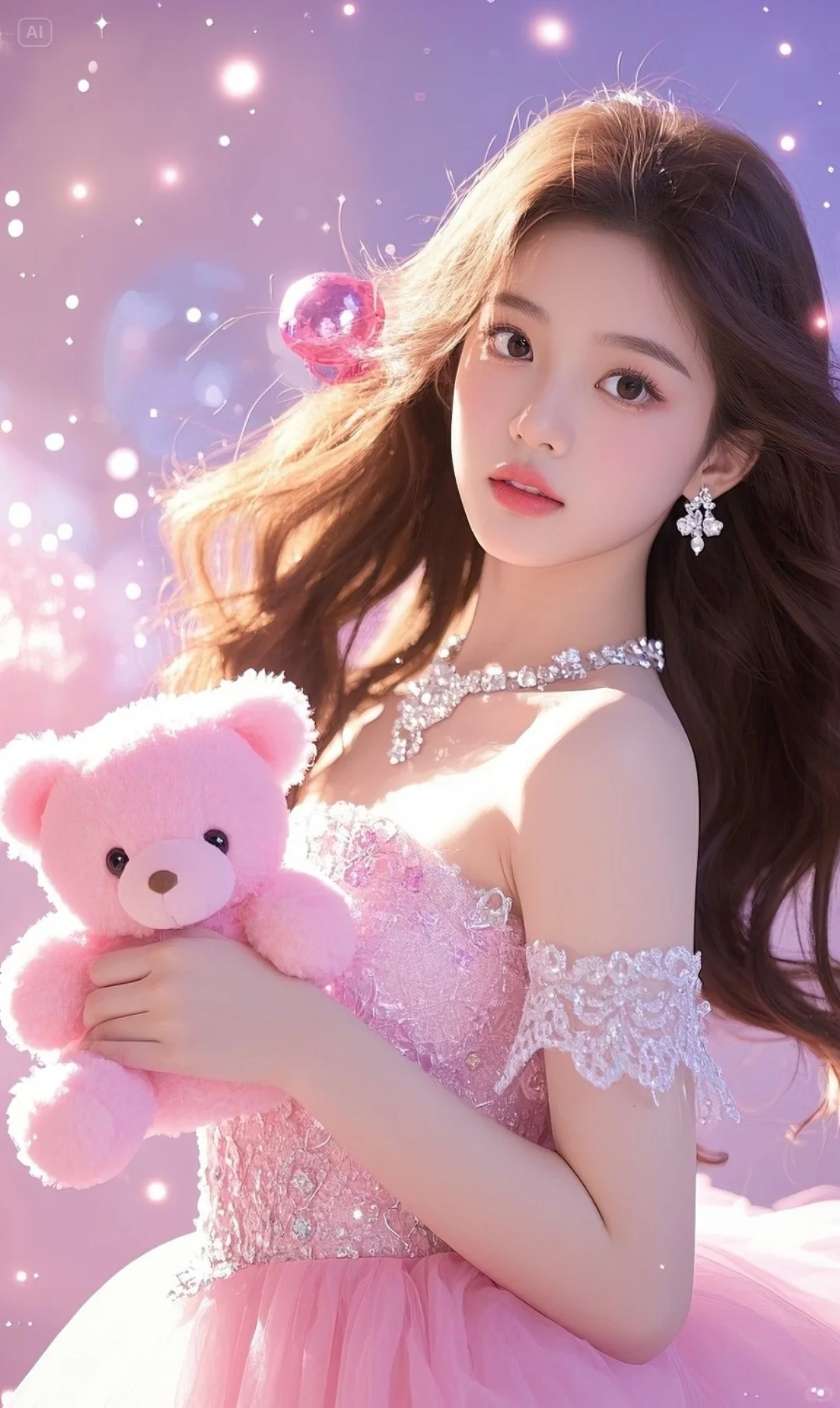 这个粉色真的太梦幻啦🎀AI粉色AI写真。