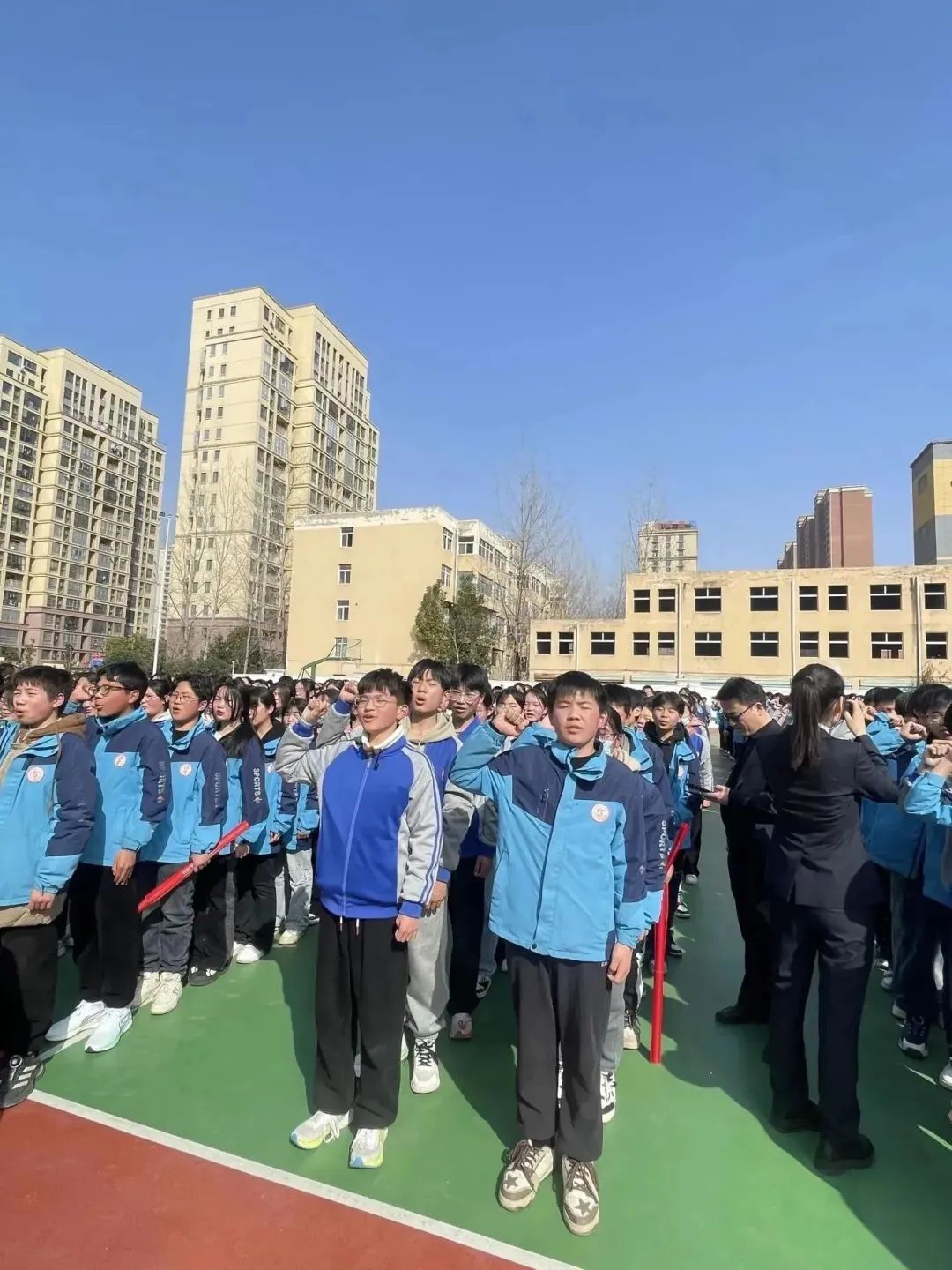 【校园资讯】冲刺战中考 誓师逐梦想——凤台五中2024届中考冲刺誓师大会纪实 第7张 【校园资讯】冲刺战中考 誓师逐梦想——凤台五中2024届中考冲刺誓师大会纪实 第7张