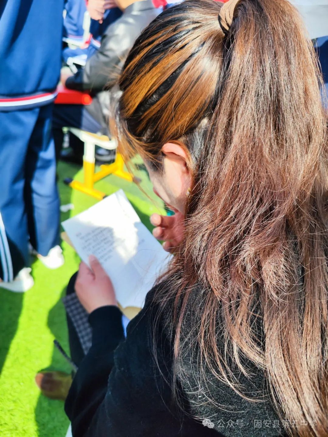 龙年中考燃激情  冲刺中考创辉煌——固安县第五中学九年级百日誓师大会 第60张