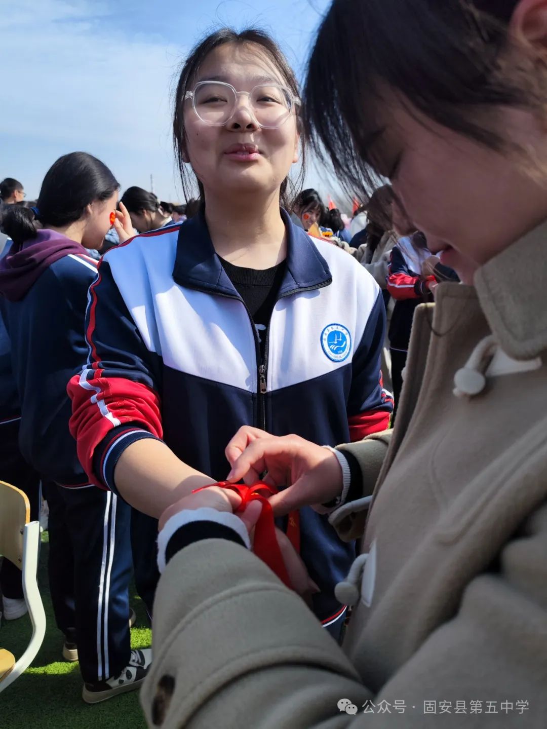 龙年中考燃激情  冲刺中考创辉煌——固安县第五中学九年级百日誓师大会 第53张