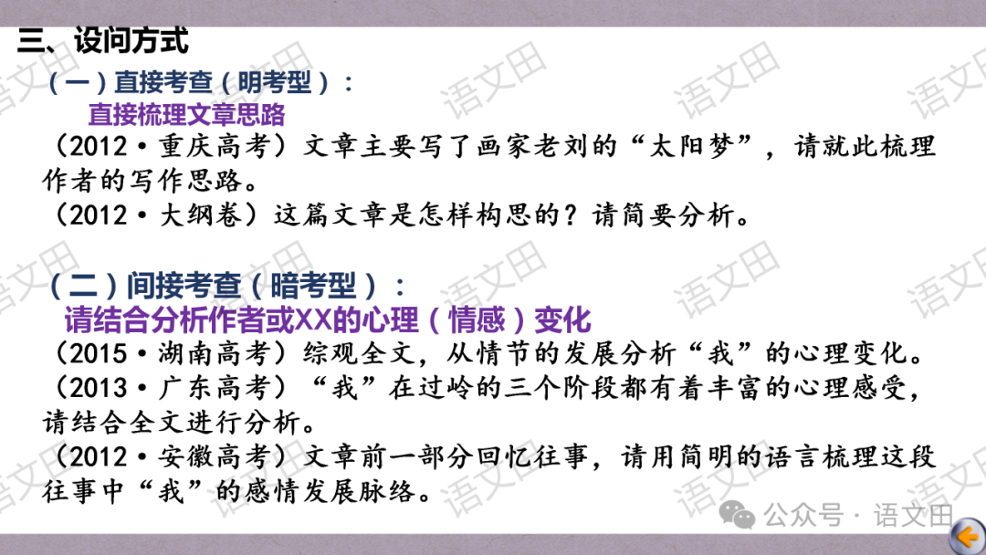 高考散文复习:散文的结构 第26张