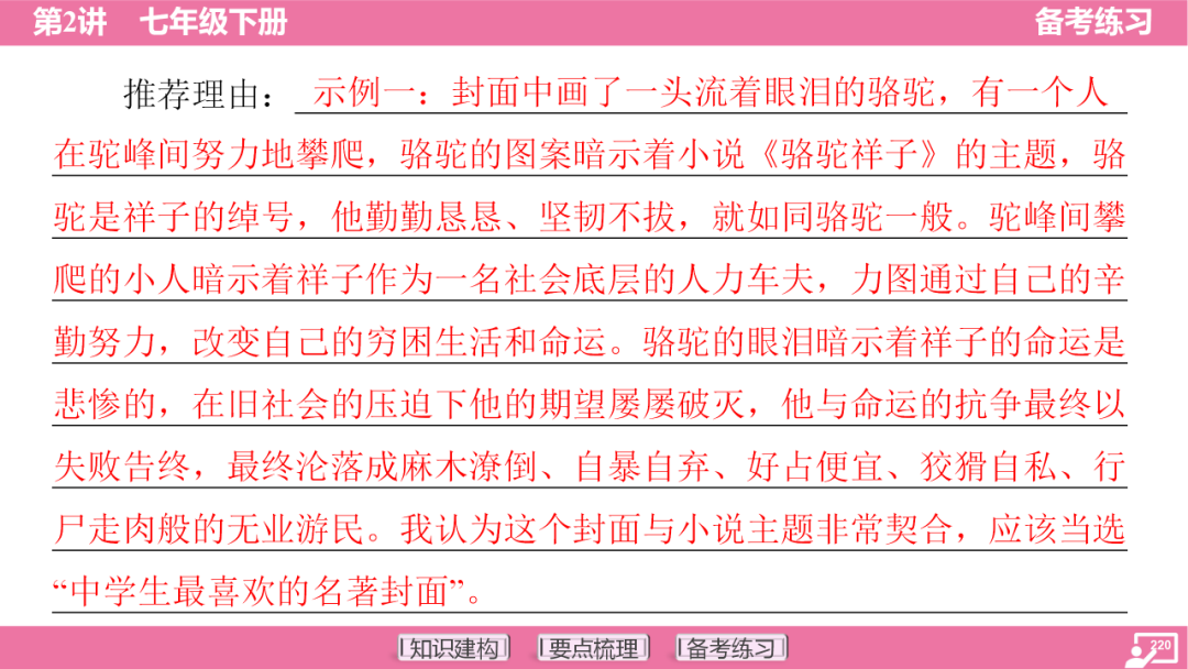2024年中考语文复习:七年级下册知识要点梳理ppt 第221张