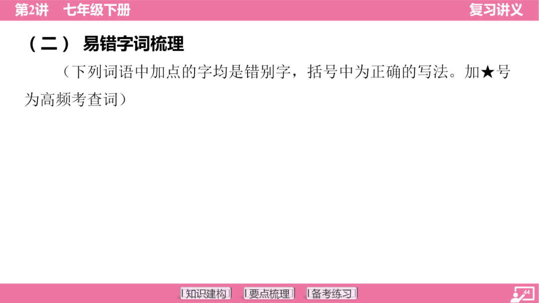 2024年中考语文复习:七年级下册知识要点梳理ppt 第45张