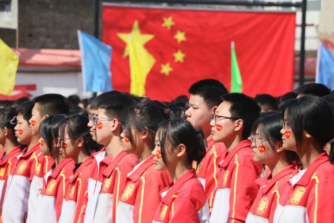 决战中考,勇敢追梦.育人中学九年级百日誓师大会圆满完成! 第14张