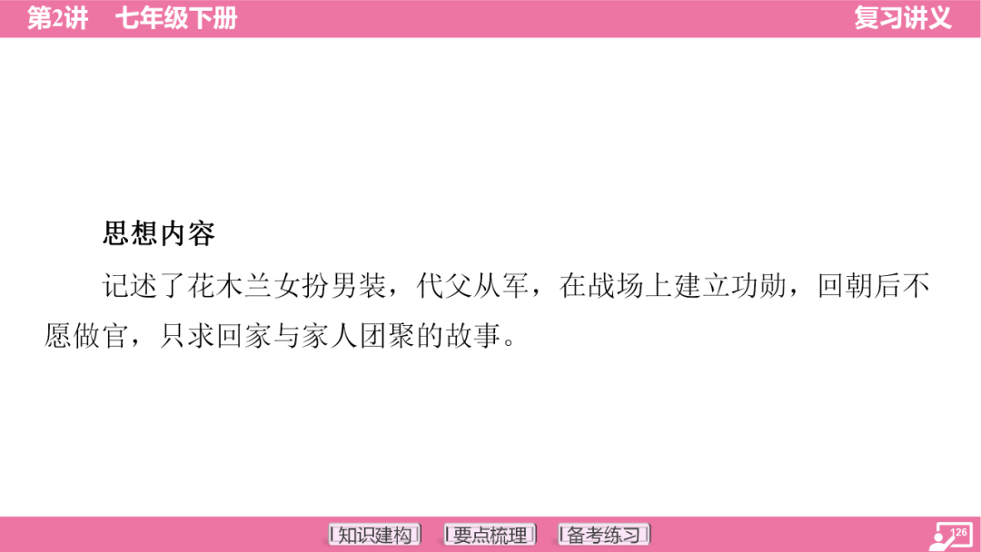 2024年中考语文复习:七年级下册知识要点梳理ppt 第127张