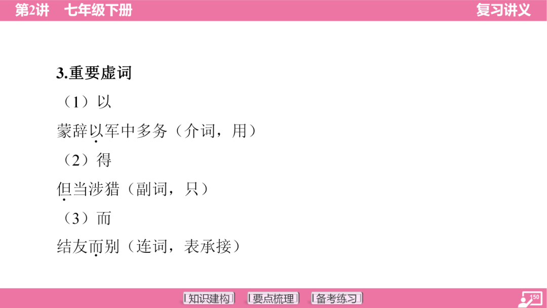 2024年中考语文复习:七年级下册知识要点梳理ppt 第151张