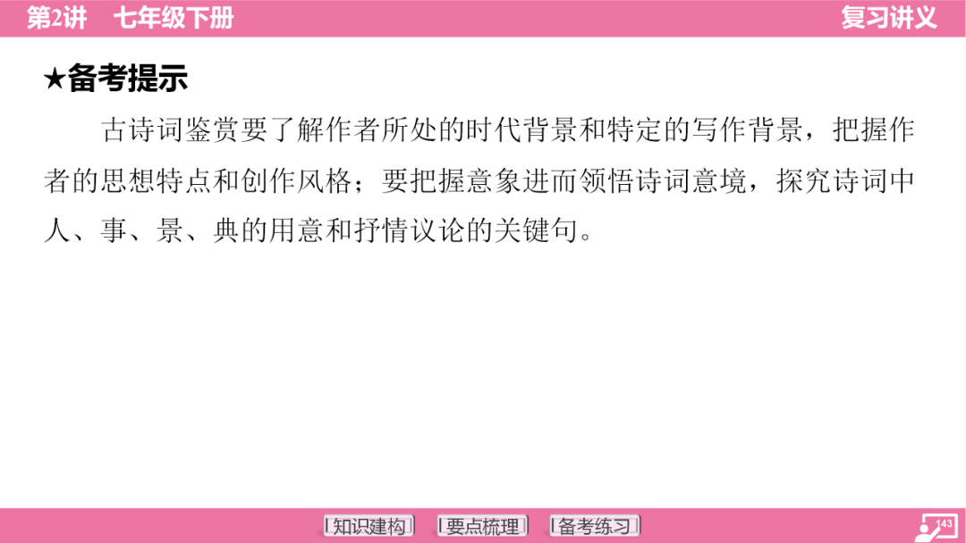 2024年中考语文复习:七年级下册知识要点梳理ppt 第144张
