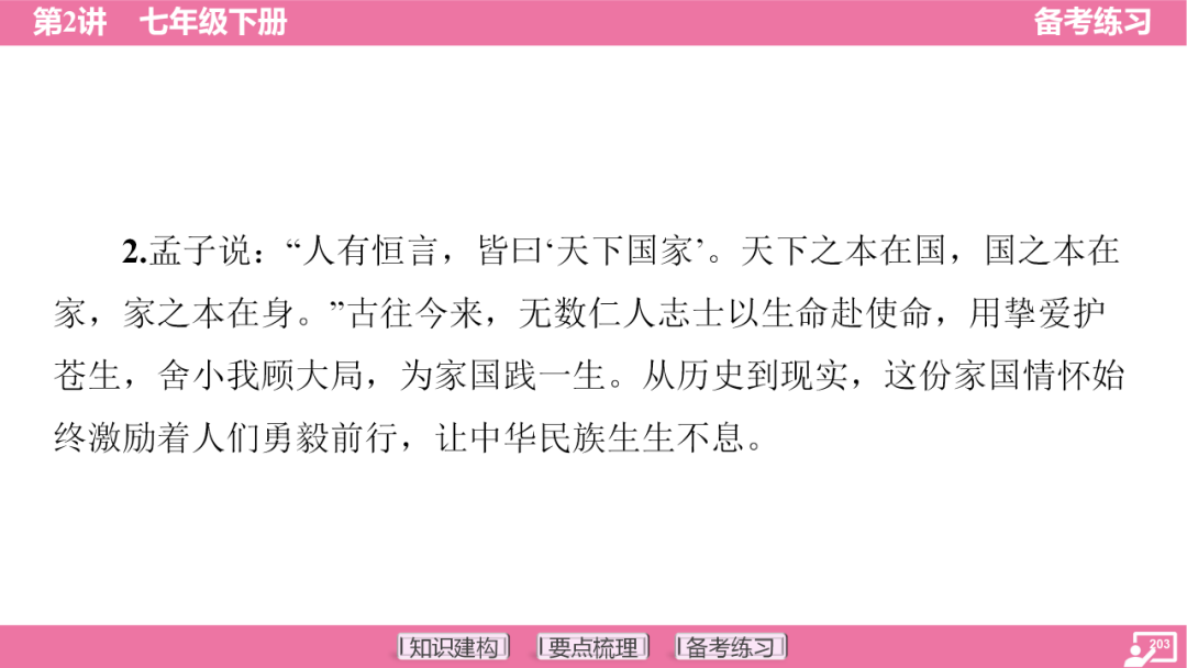 2024年中考语文复习:七年级下册知识要点梳理ppt 第204张