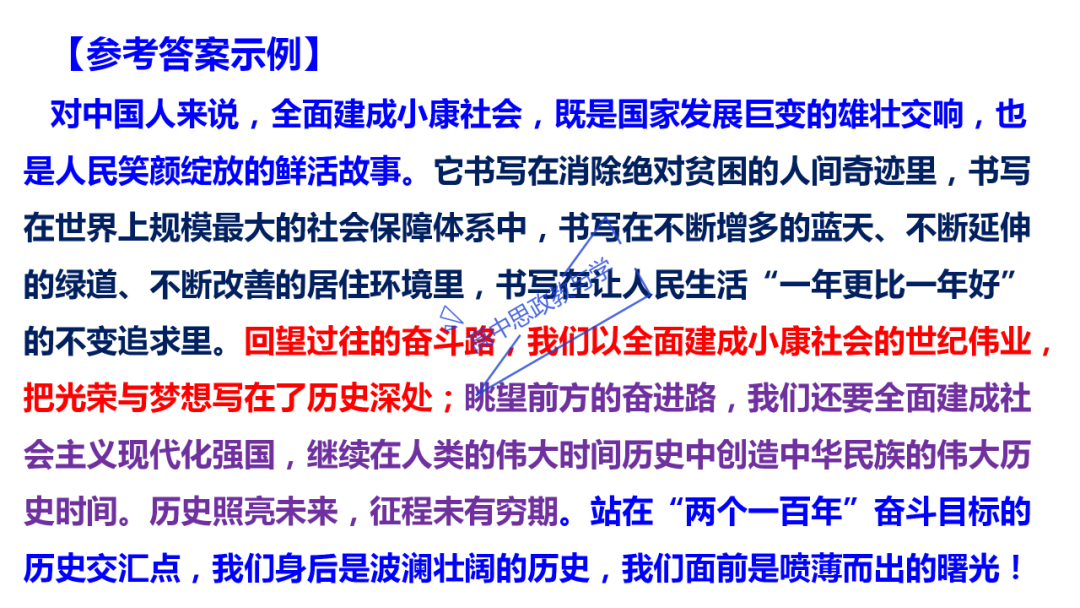 从高考真题看必修一《中国特色社会主义》的命题方向与备考复习 第67张 从高考真题看必修一《中国特色社会主义》的命题方向与备考复习 第67张