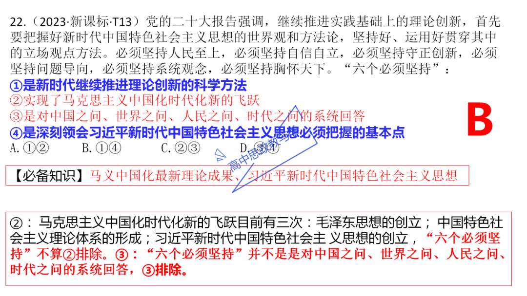从高考真题看必修一《中国特色社会主义》的命题方向与备考复习 第62张 从高考真题看必修一《中国特色社会主义》的命题方向与备考复习 第62张