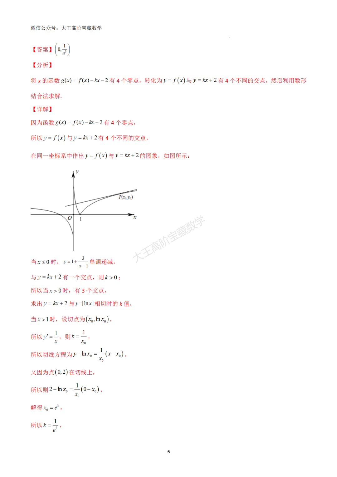 【高考总复习】专题8 导数的几何意义(切线问题) 第15张
