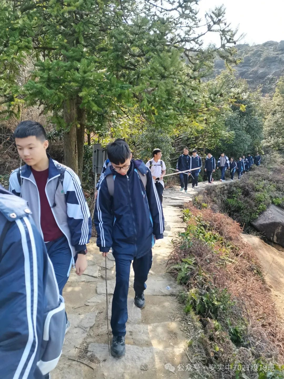 沧海登峰砺意志,中考逐梦展风华——沧海中队大罗山远足暨中考百日誓师活动小记 第112张 沧海登峰砺意志,中考逐梦展风华——沧海中队大罗山远足暨中考百日誓师活动小记 第112张